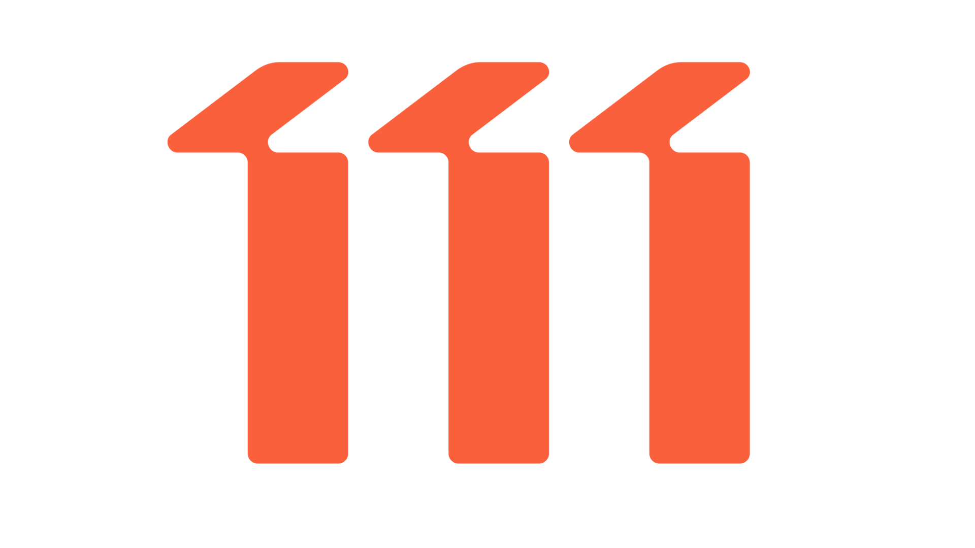 111111 logo oranje RGB